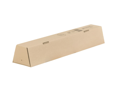 Paketna embalaža - kartonska škatla tulec-trapez (610 x 100 mm)