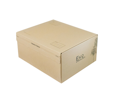 Paketna embalaža - kartonska škatla (št. 3, 450 x 350 x 225 mm - PS logotip)