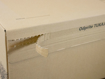 Paketna embalaža - kartonska škatla (št. 3, 450 x 350 x 225 mm - PS logotip) - Odpiranje